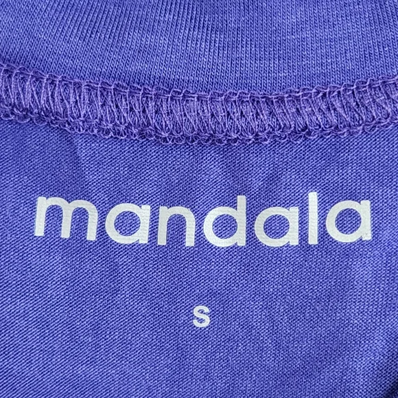 NWT Mandala Very Peri Underscrub Top - Picture 3 of 5